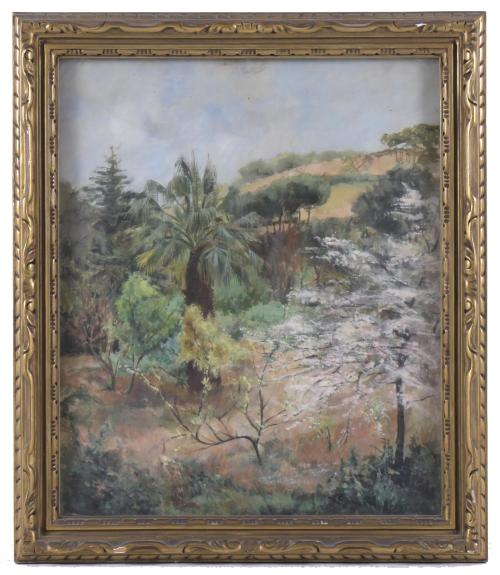 RAMON CAPMANY (1899-1992). "PAISAJE ARBOLADO".