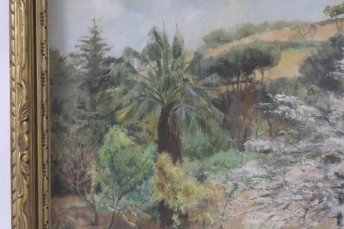 RAMON CAPMANY (1899-1992). "PAISAJE ARBOLADO".