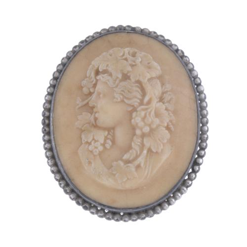 277-CAMEO BROOCH, LATE 19TH CENTURY