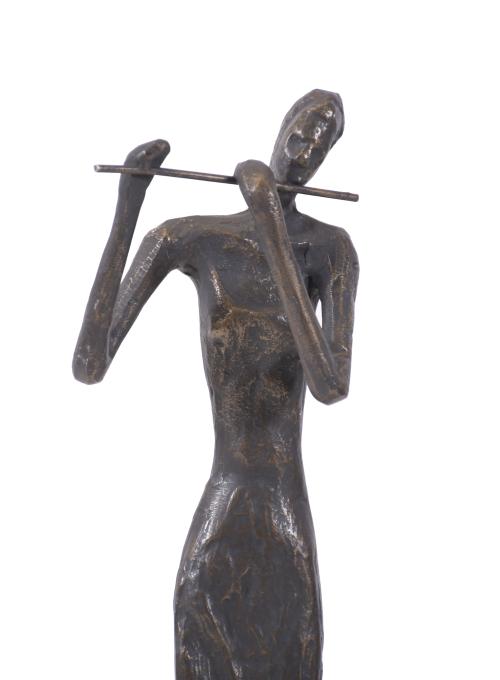 SIGUIENDO MODELOS DE ALBERTO GIACOMETTI (1901 - 1966). "PAR