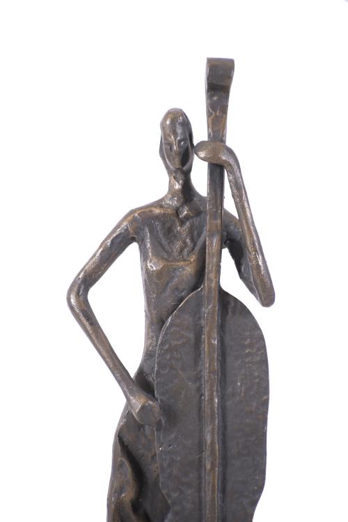 SIGUIENDO MODELOS DE ALBERTO GIACOMETTI (1901 - 1966). "PAR