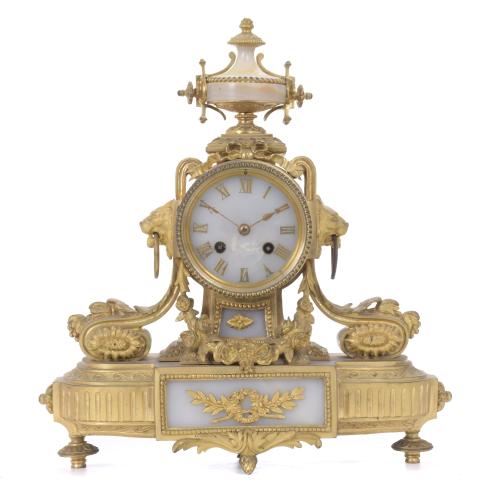 NAPOLEON III STYLE TABLE CLOCK, 20TH CENTURY. 