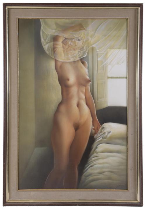 JOAN RIFÀ BENET (1926-2009). "FEMALE NUDE", 1977.