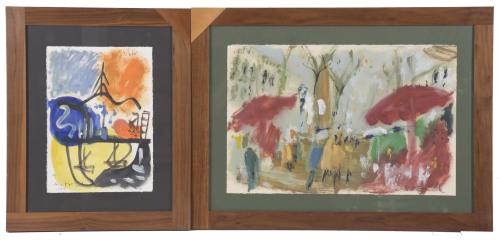 JAVIER BALLESTER MONTESOL (1952).  "RAMBLAS", 1996 and "BAR