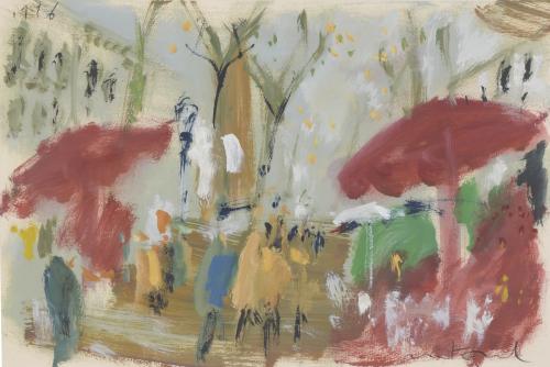 JAVIER BALLESTER MONTESOL (1952).  "RAMBLAS", 1996 and "BAR