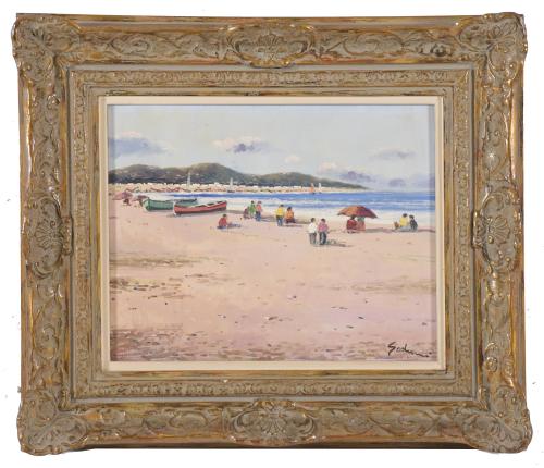 ANTONI SADURNÍ (1927-2014). "LONG BEACH", Llança.