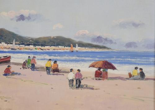 ANTONI SADURNÍ (1927-2014). "LONG BEACH", Llança.