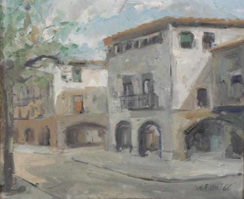 770-ANTONI VIVES FIERRO (1940). "PAISAJE", 1966.