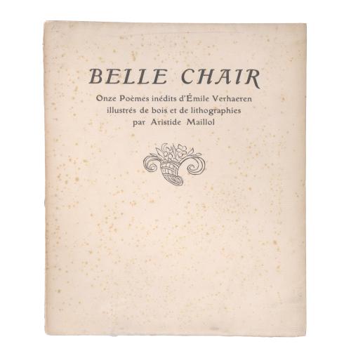 572-ÉMILLE VERHAEREN (1855 - 1916). BELLE CHAIR, 1931.