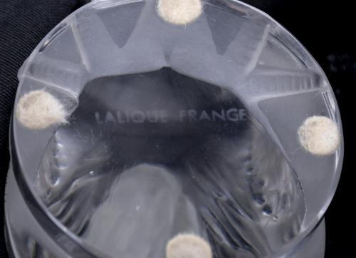 LALIQUE. "COQ NAIN" PAPERWEIGHT, DESIGNED IN 1928. 