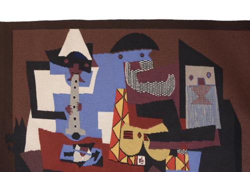 CARLES DELCLAUX (1951). TAPESTRY HOMAGE TO PICASSO, CIRCA 1