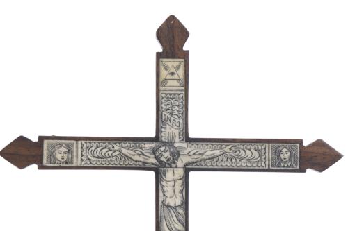 TABLE CRUCIFIX, 20TH CENTURY.