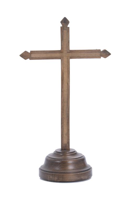 TABLE CRUCIFIX, 20TH CENTURY.