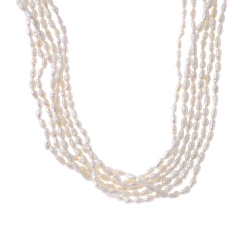 THREE PEARLS NECKLACES