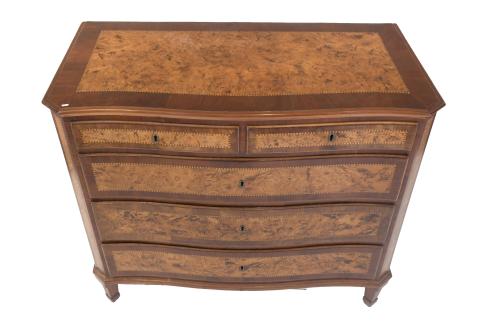 CARLOS IV STYLE CHEST OF DRAWERS, LATE 18TH CENTURY. 