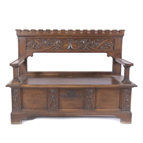 NEO-RENAISSANCE STYLE ALPHONSINE ARCHIBENCH, PROBABLY 1920 