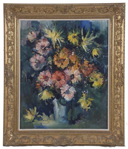 JOAN SERRA MELGOSA (1899-1970) "FLOWERS".