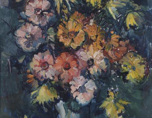 JOAN SERRA MELGOSA (1899-1970) "FLOWERS".