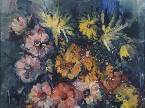 JOAN SERRA MELGOSA (1899-1970) "FLOWERS".