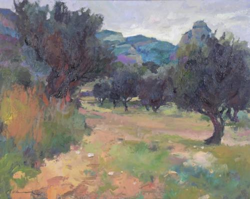 838-RAMON VILANOVA (1947). "OLIVERES", Riells del Fai.