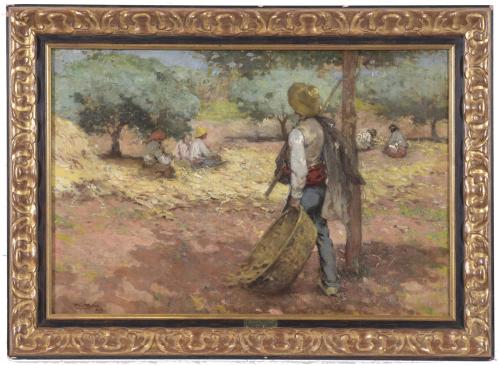 ALBERTO PLA I RUBIÓ (1867-1937). "PEASANT", 1910.