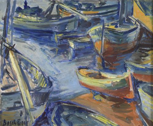 791-EMILI BOSCH ROGER (1894-1980). "BOATS".