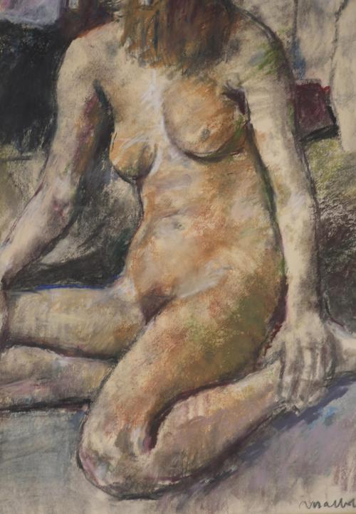 JOSEP MARIA MALLOL SUAZO (1910-1986). "NAKED GIRL".