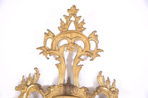 ROCOCO ORNAMENTAL MIRROR, 18TH CENTURY.