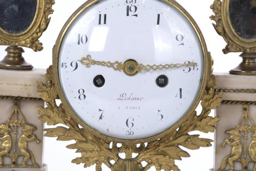 LOUIS XVI TABLE CLOCK, LAST QUARTER OF THE 18TH CENTURY. 