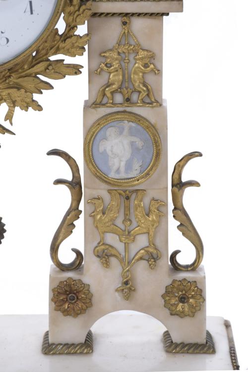 LOUIS XVI TABLE CLOCK, LAST QUARTER OF THE 18TH CENTURY. 