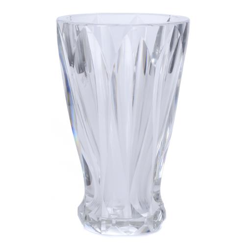 654-SAINT LOUIS. CRYSTAL VASE, SECOND HALF 20TH CENTURY. 