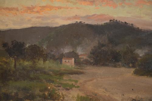 AURELI TOLOSA I ALSINA (1861-1938) "LANDSCAPE".