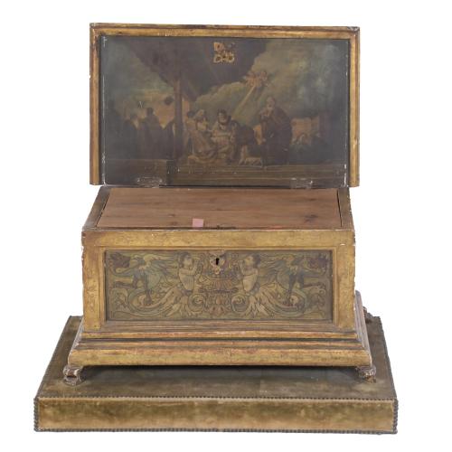 RENAISSANCE STYLE CHEST, AFTER MODELS BY JEAN BÉRAIN (1640 