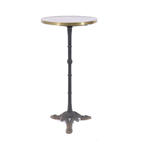 609-GARDEN HIGH TABLE, 20TH CENTURY.