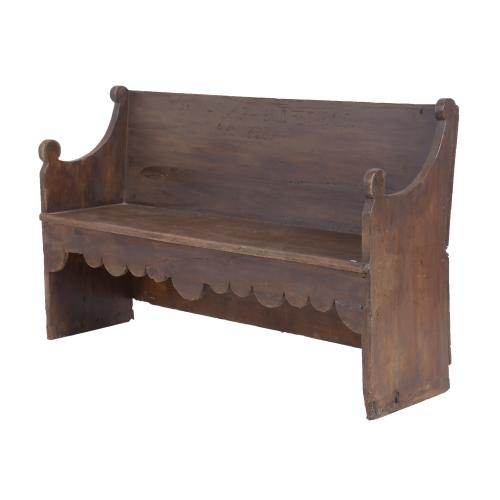 CHURCH PEW, 1828.