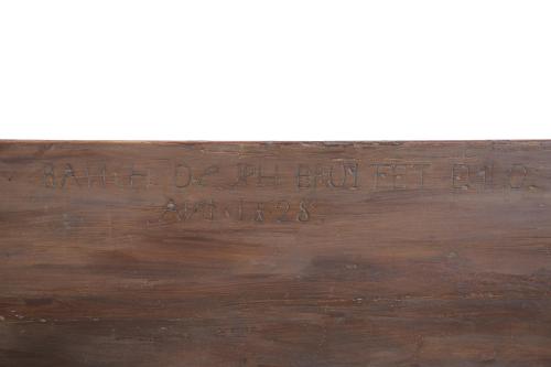 CHURCH PEW, 1828.