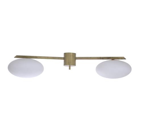 401-AFTER MODELS BY ANGELO LELLI (1911 - 1979) FOR ARREDOLUCE. ITALIAN CEILING LAMP, CIRCA 1990 - 2000.