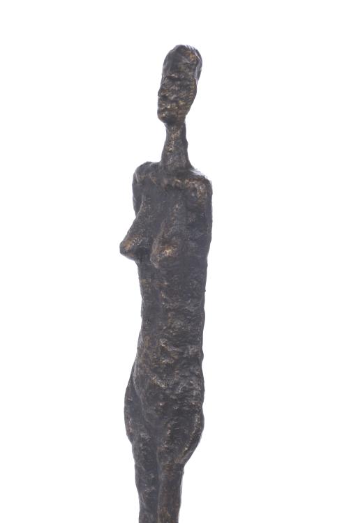 AFTER MODELS BY ALBERTO GIACOMETTI (1901 - 1966). "WOMAN".