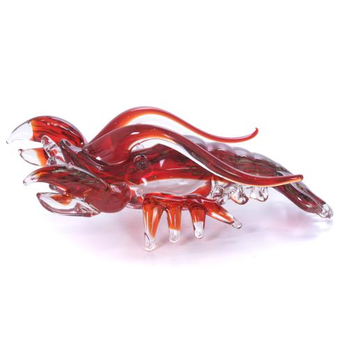 664-MURANO CRYSTAL LOBSTER, LAST THIRD 20TH CENTURY. 