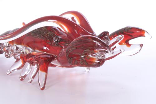 MURANO CRYSTAL LOBSTER, LAST THIRD 20TH CENTURY. 