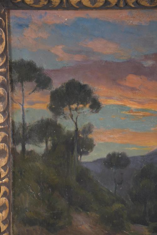 ENRIC GALWEY (1864-1931). "SUNSET".