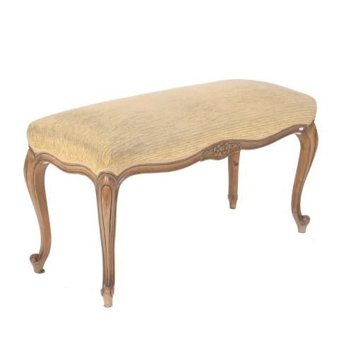 LOUIS XV STYLE STOOL, 20TH CENTURY. 