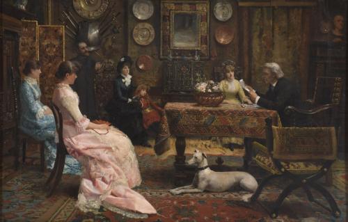 736-VICTORIANO CODINA LANGLIN (1844-1911).  "TESTAMENTARY", 1887, London.