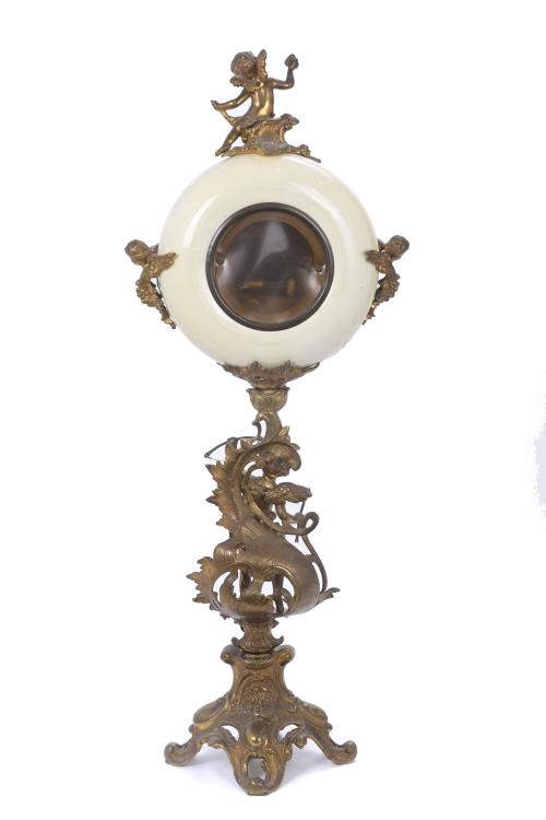 NAPOLEON III STYLE TABLE CLOCK, EARLY 20TH CENTURY. 