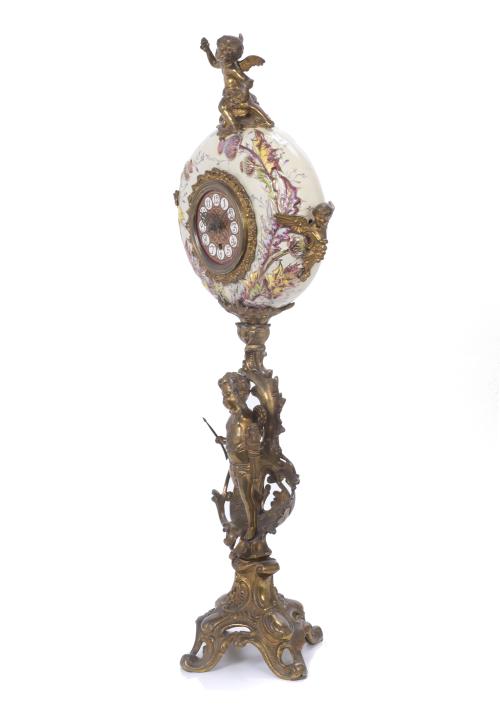 NAPOLEON III STYLE TABLE CLOCK, EARLY 20TH CENTURY. 