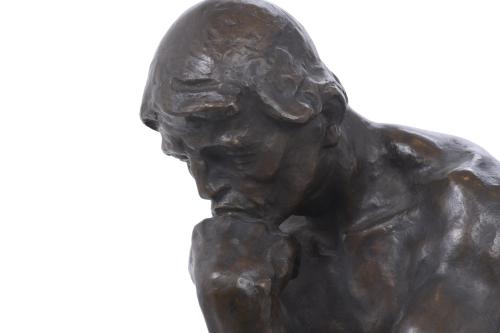 D. SEGUI. "EL PENSADOR" DE AUGUSTE RODIN, MED. SIGLO XX. 