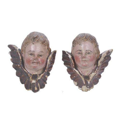 558-PAIR OF PUTTI, 18TH CENTURY.