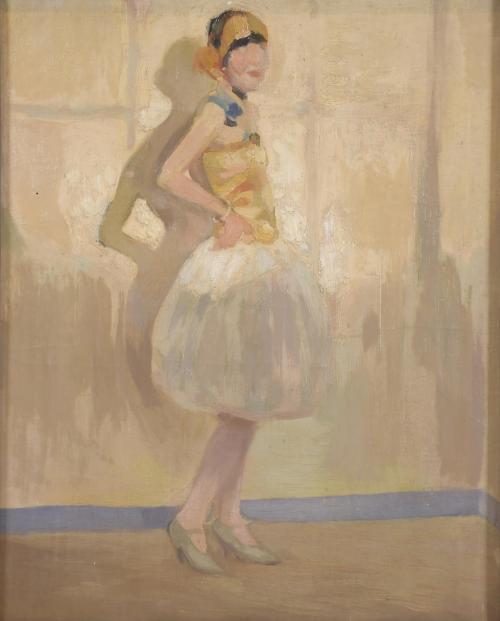 739-RICARD URGELL (1873-1924). "BALLERINA".