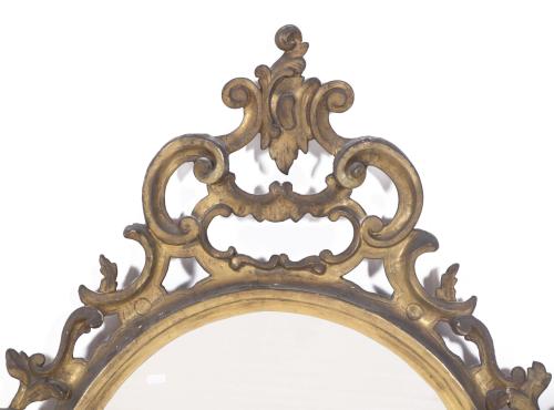 ORNAMENTAL MIRROR, LATE 19TH CENTURY.