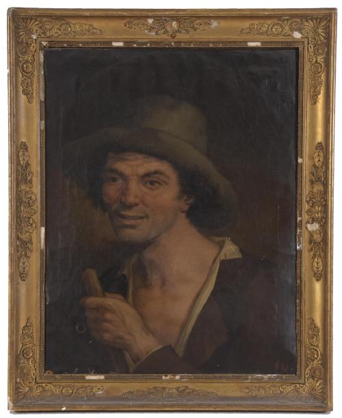 ANTONI FERRAN Y SATAYOL (1786-1857).  "PILGRIM", circa 1852.